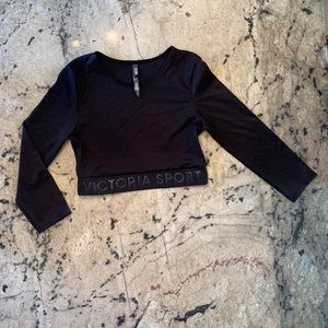 Victoria secret cropped sports top